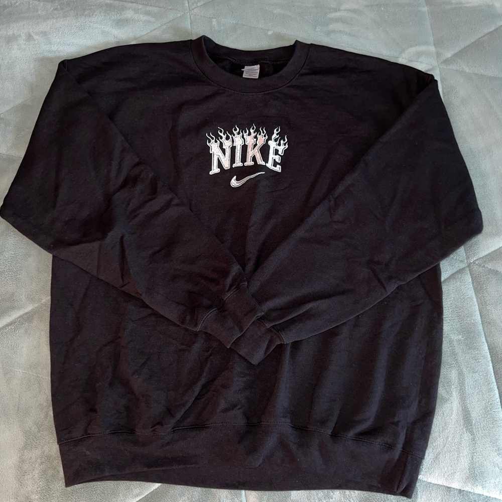 Stitched Nike Crewneck